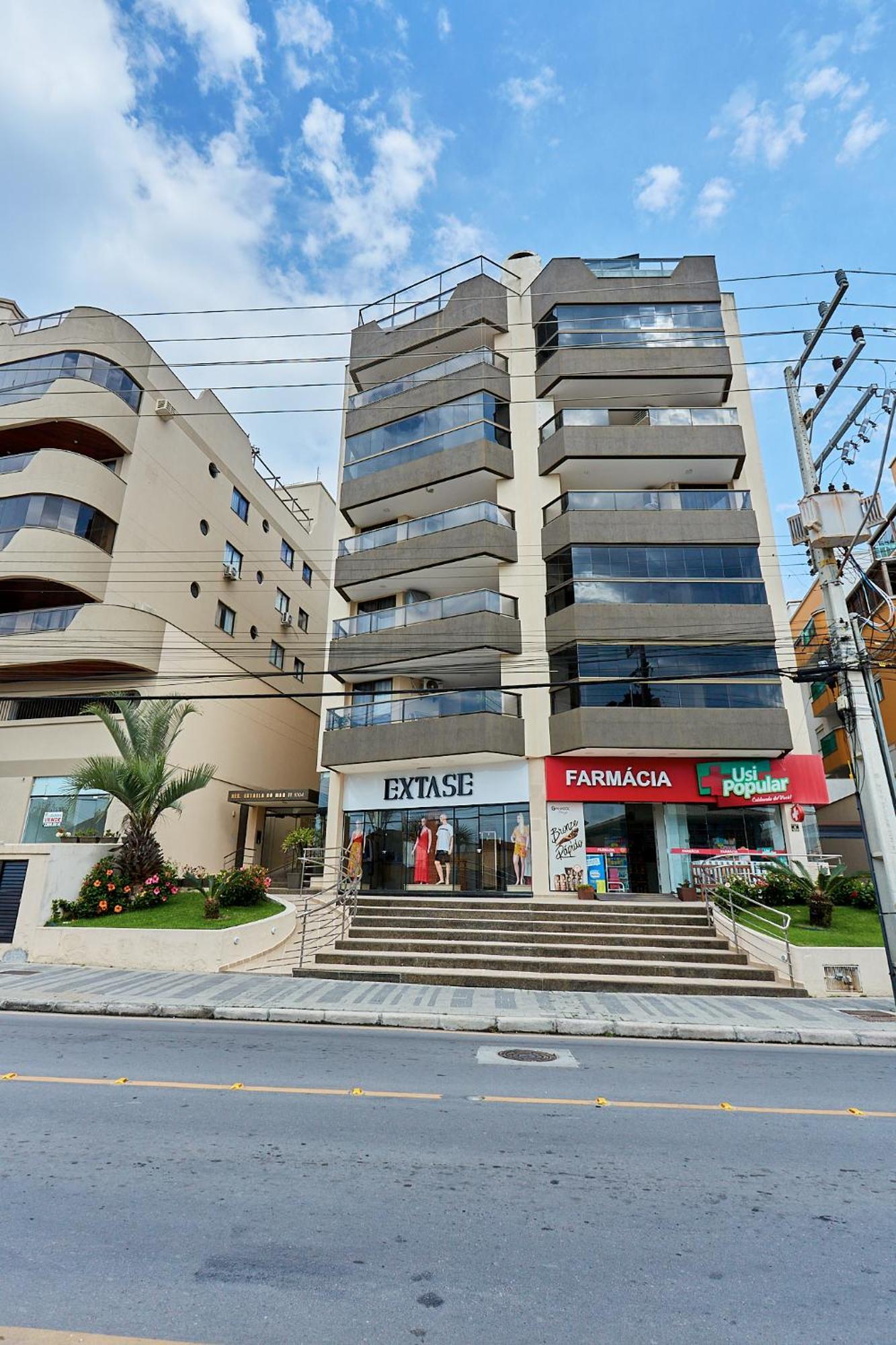 187 Apartamento 50M Da Praia. Bela Vista Ao Mar. Em Avenida Principal De Bombinhas. Dış mekan fotoğraf