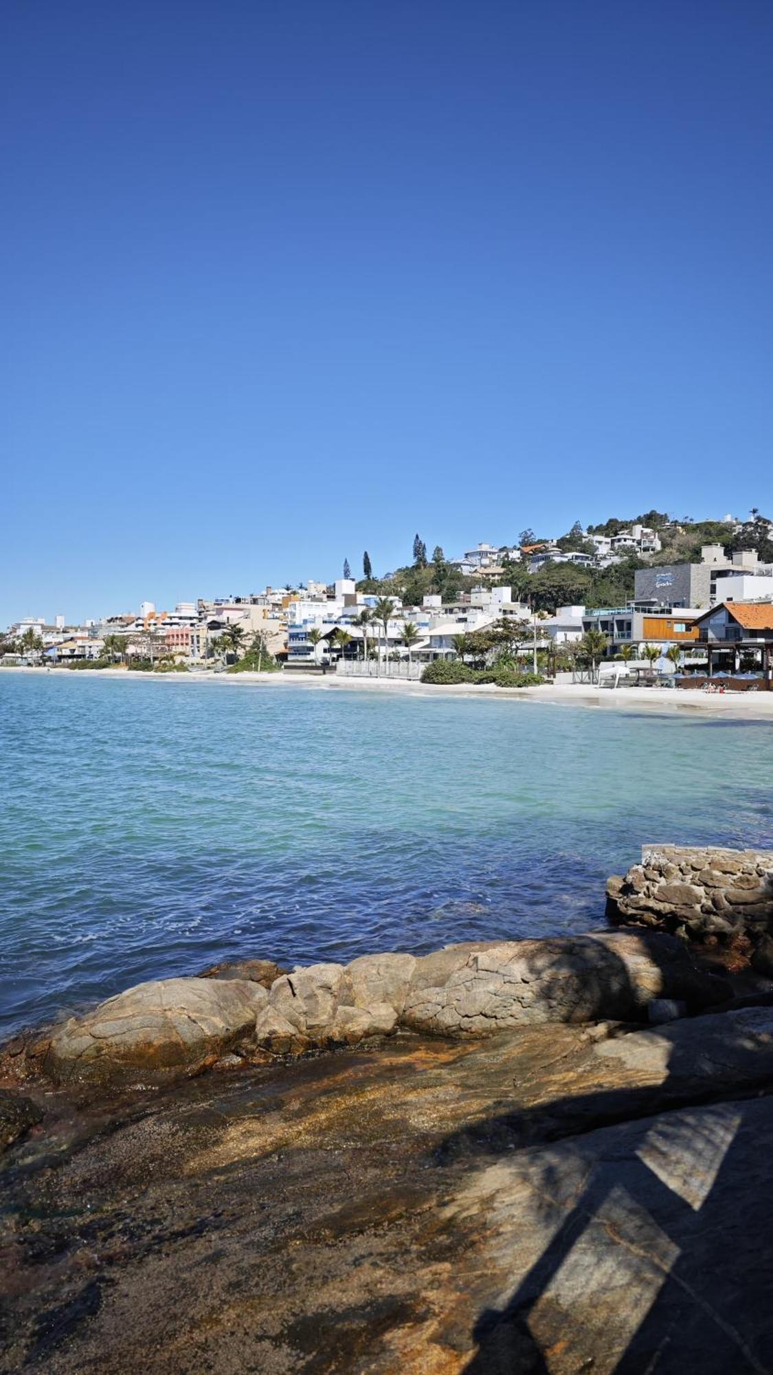 187 Apartamento 50M Da Praia. Bela Vista Ao Mar. Em Avenida Principal De Bombinhas. Dış mekan fotoğraf